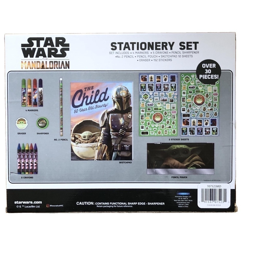 Star Wars Mandalorian Stationery Set - Picture 3 of 8